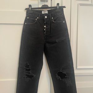 AGOLDE 90's jean in black - size 23